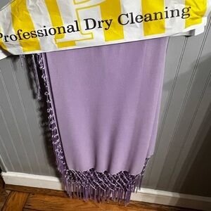 Shawl WOMEN’S Lavender Fringe Shawl